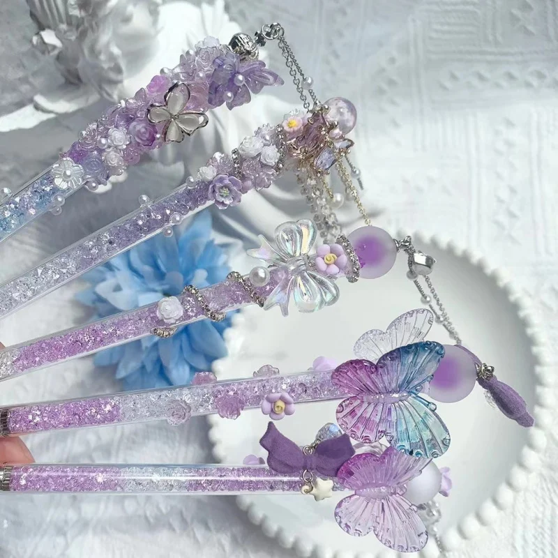 Best Purple Butterfly Series Collection Exquisite Pen Knife High-Value Utility Knife for StudentsdiyHand Account Unboxing Origin