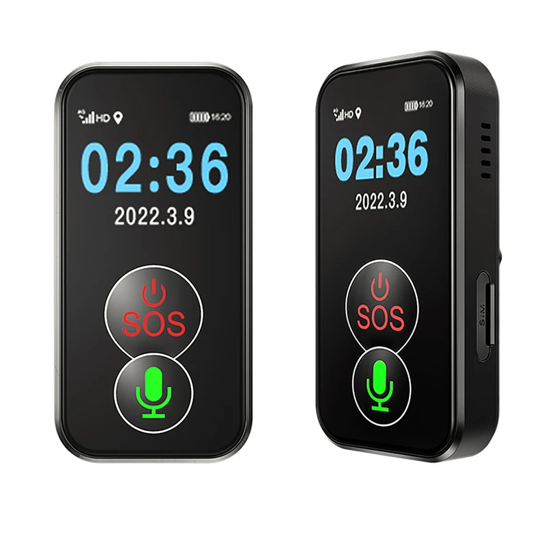 

Portable 4G GPS Tracker for Elderly & Kids, Anti-Lost SOS Call Pendant with Fall Detection, Real-Time Location Tracking Device