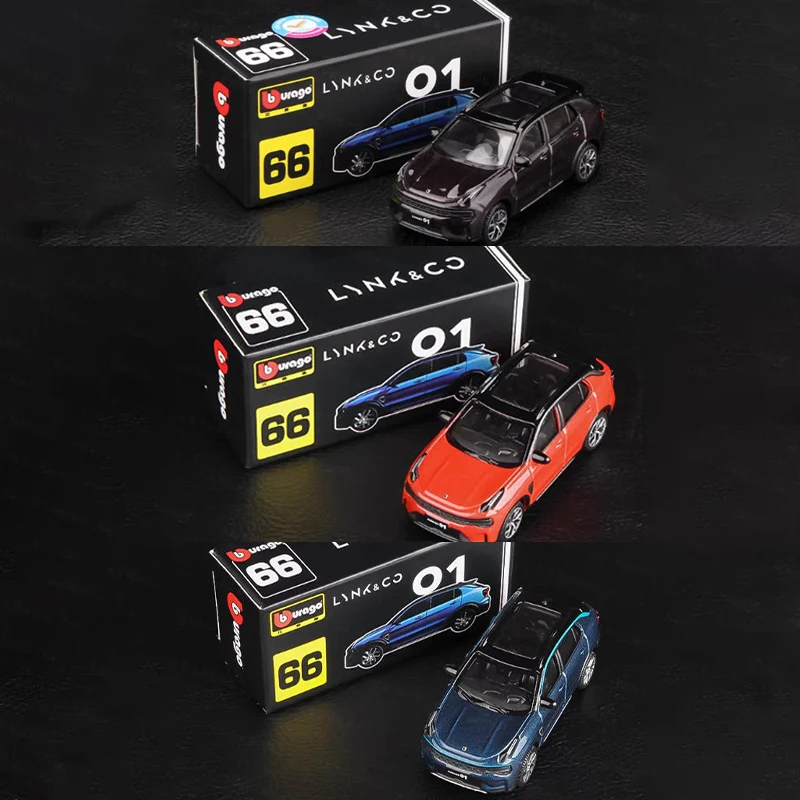 

Diecast Original 1:64 Scale Lynk & Co 01 Simulation Alloy Car Model Static Display Collectible Toy Gift Souvenir Decoration