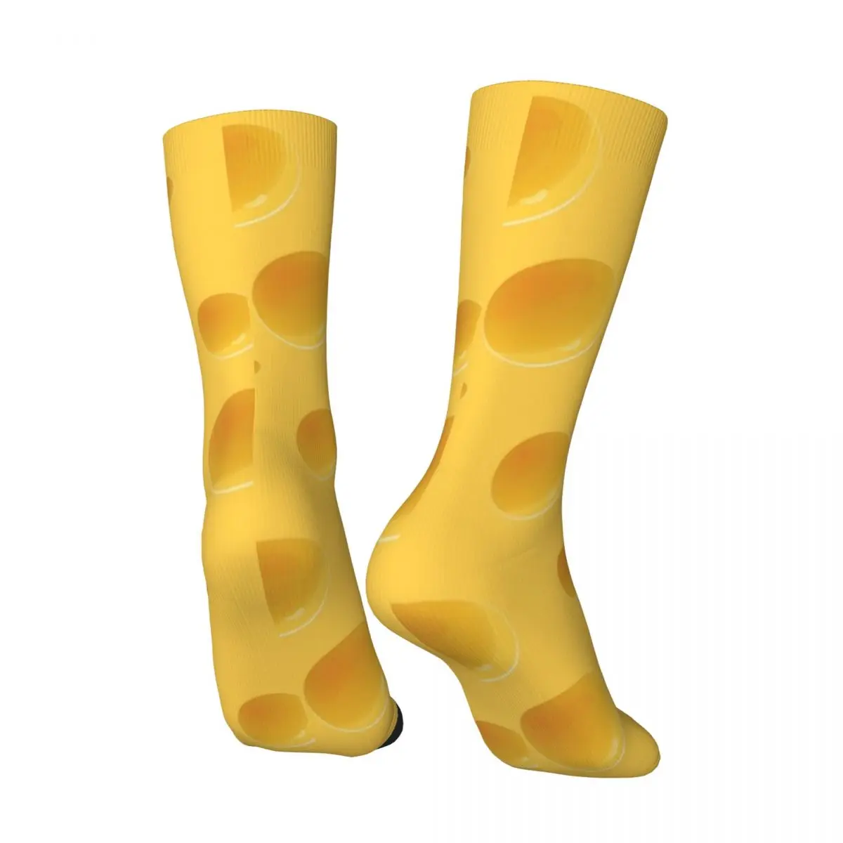 Sweet Cheese Socks Autumn Harajuku Desgin Stockings Novelty Unisex Soft Socks Graphic Outdoor Sports Non Slip Socks