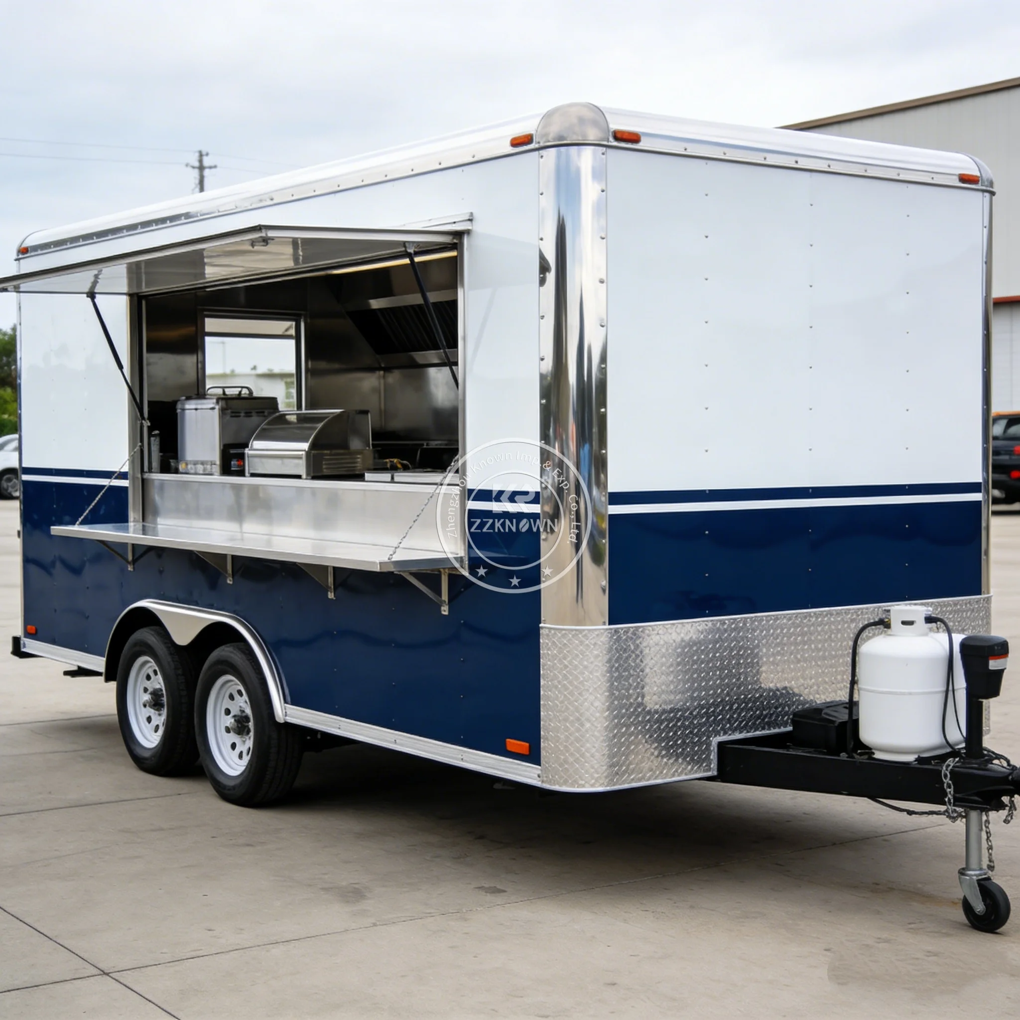 

Custom Snack Food Truck Van Small Hotdogs Bbq Pizza Burger Cart Ice Cream Coffee Trailer for Sale