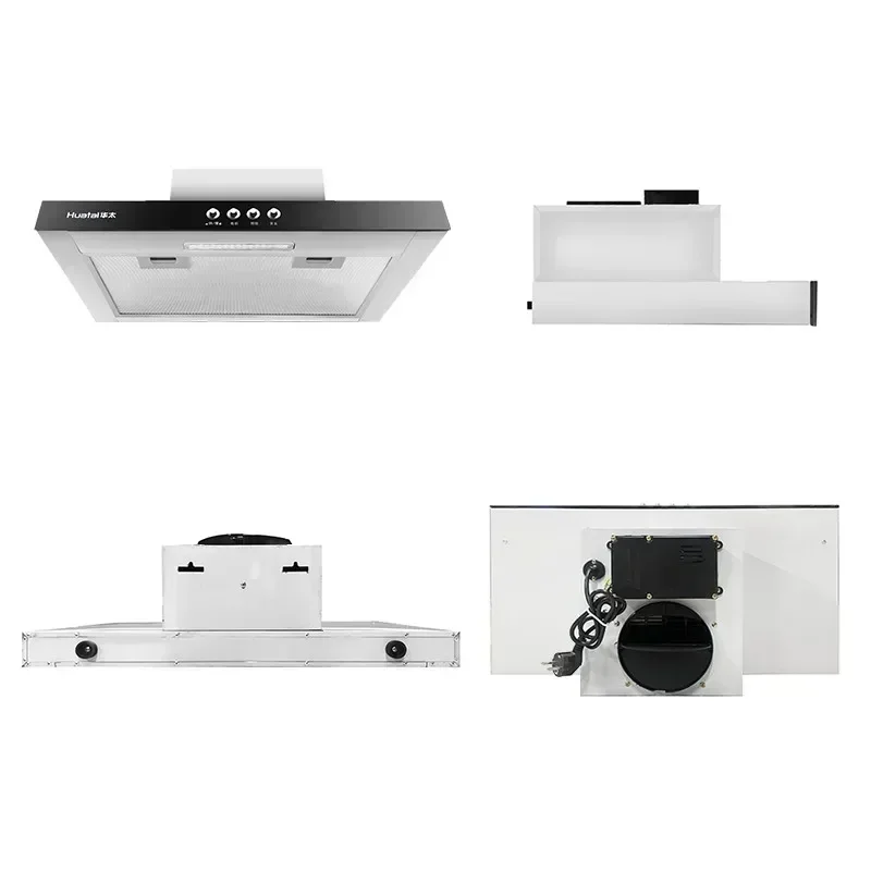 Small Range Hood Top Suction 600mm Wide Apartment Mini Rental Room 087-600 220V range hood Household use 220V