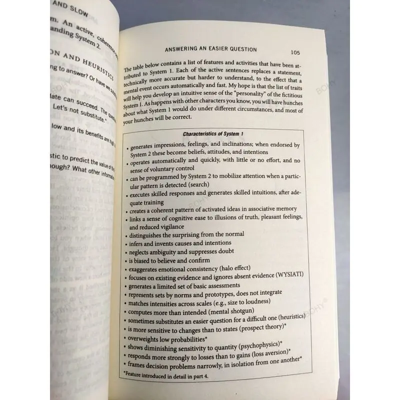 Imagem -04 - Livros Econômicos Rápidos e Lentos Romances Ingleses do Self Management