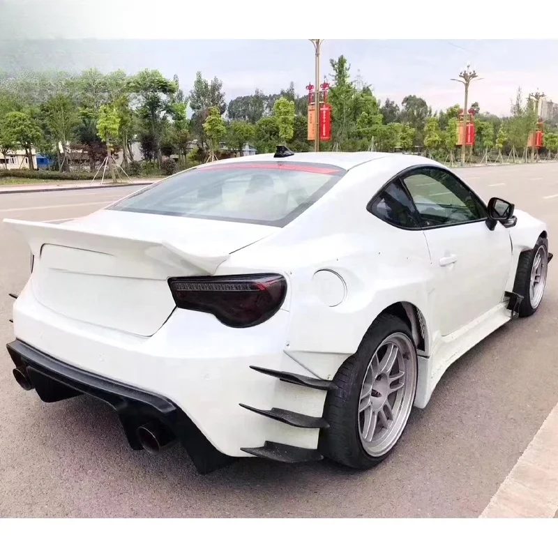 

Rocket Sunny Style Car Body Kit Assembly for GT86 2012-2016 Front Bumper Fender Side Skirts Rear Diffuser Lip Trunk Wing