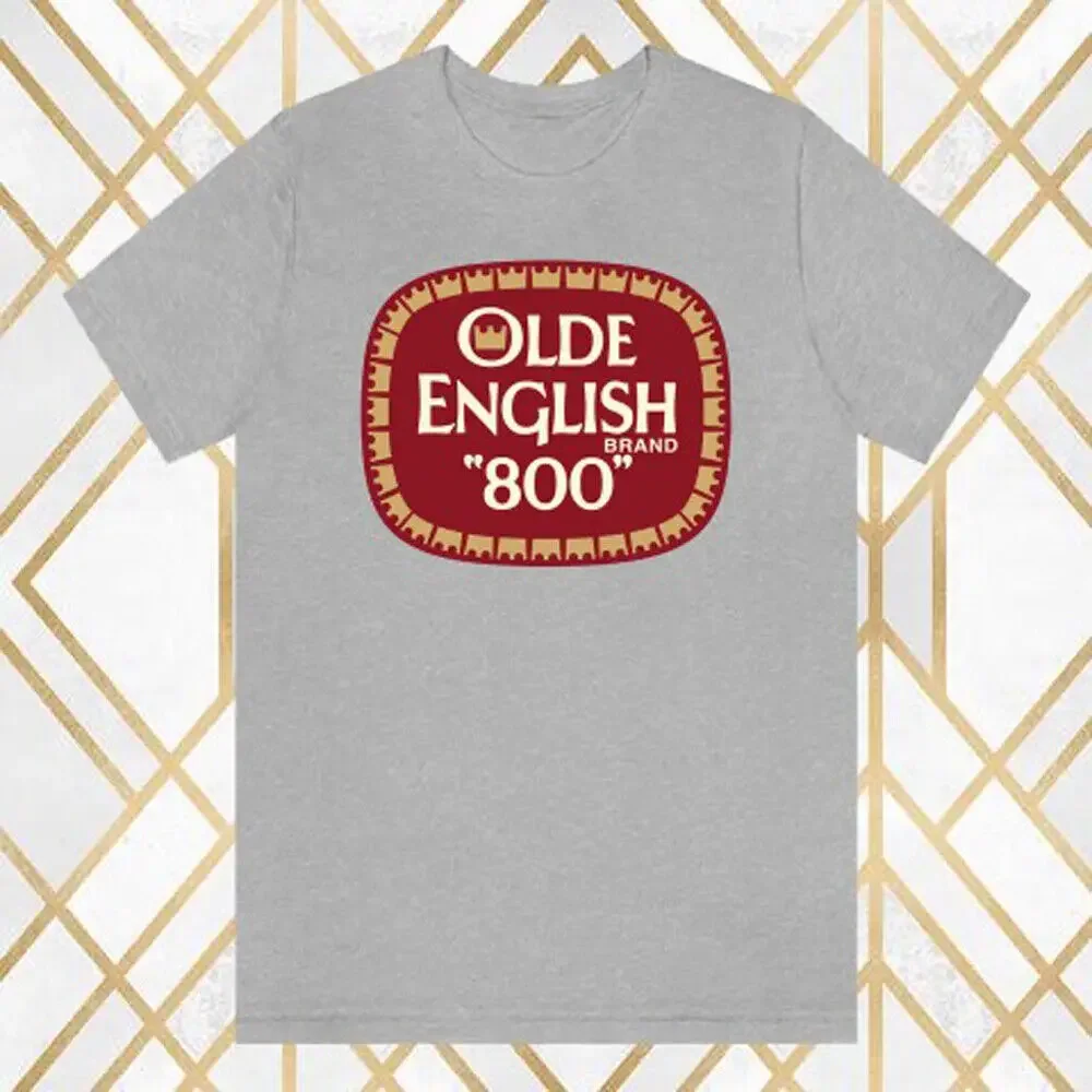 Olde English 800 Men's Gray T Shirt Size S 3XL