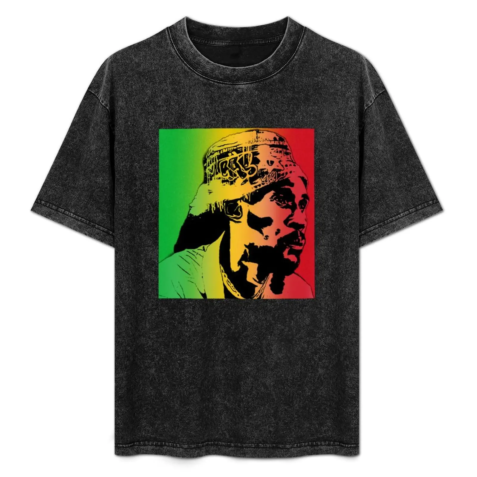 

Midnite Vaughn Benjamin flag T-Shirt Festival Party Tee Top