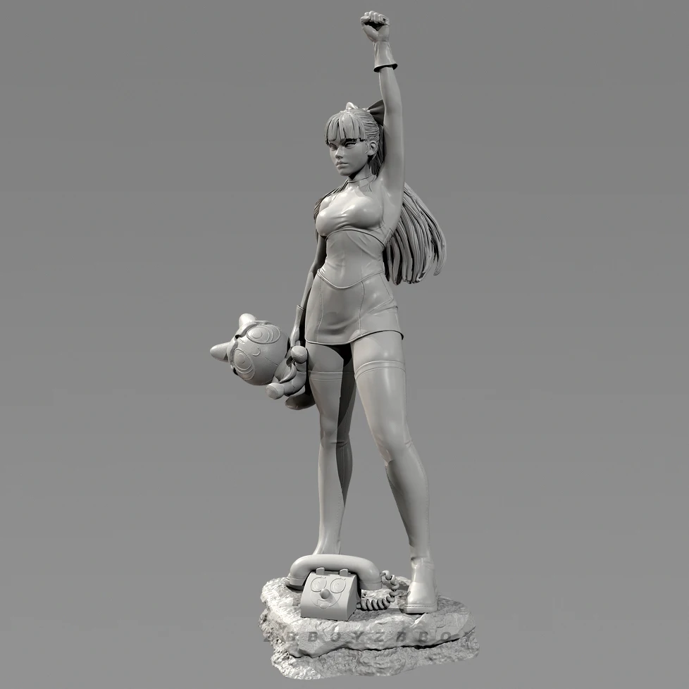 

The height of man 50mm 75mm 90mm Resin model beauty figure kits colorless and self-assembled （3D Printing ） TD-7584/3D