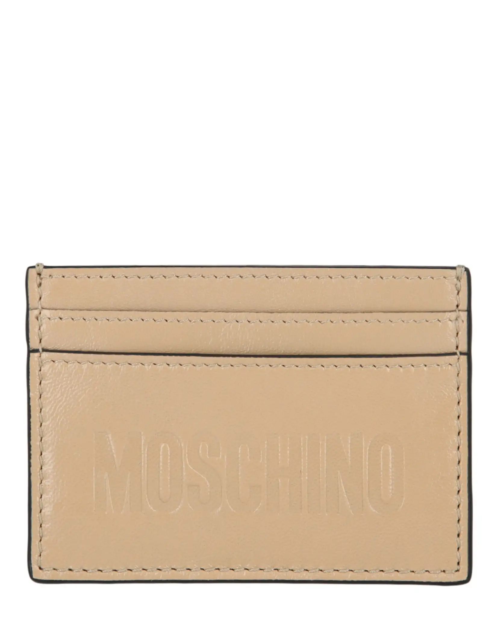 Moschino Embossed Logo Card Holder 8121-8018-0148