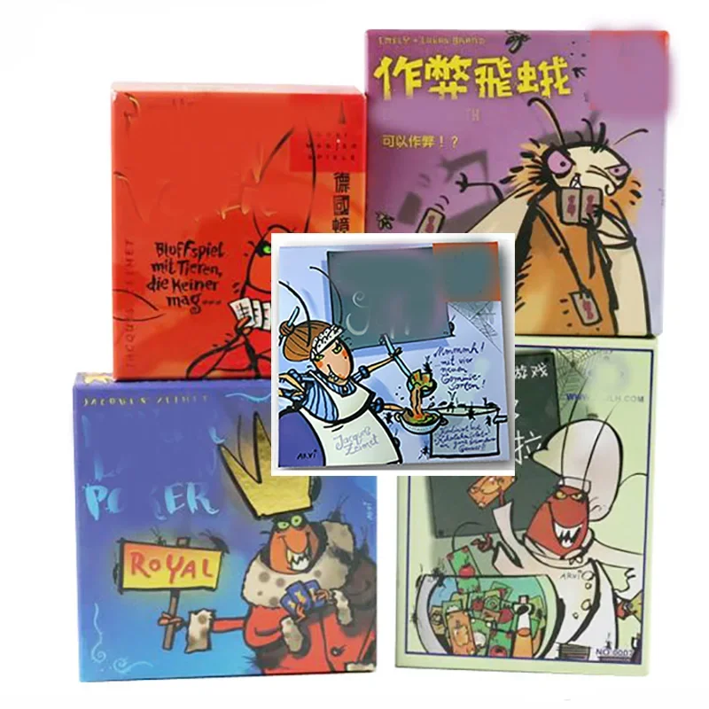 Cockroach Series Board Game 2-6 Players To Play Family/Party/Friends Funny Party Game English Instructions To Email