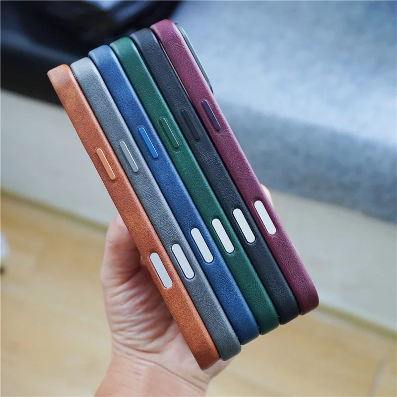 Retro Oil Wax Leather Wireless Charge Magsafe Cases For iPhone 16 15 14 15Pro Max Active Touch Camera Button Magnetic Back Cover