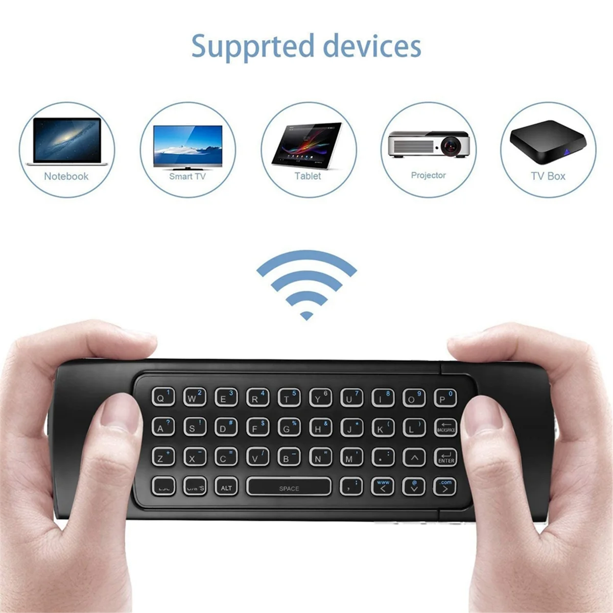 MX3 Air Mouse Wireless Keyboard Backlit Smart Remote Control 2.4G RF for X96 Tx3 H96 Android TV Box