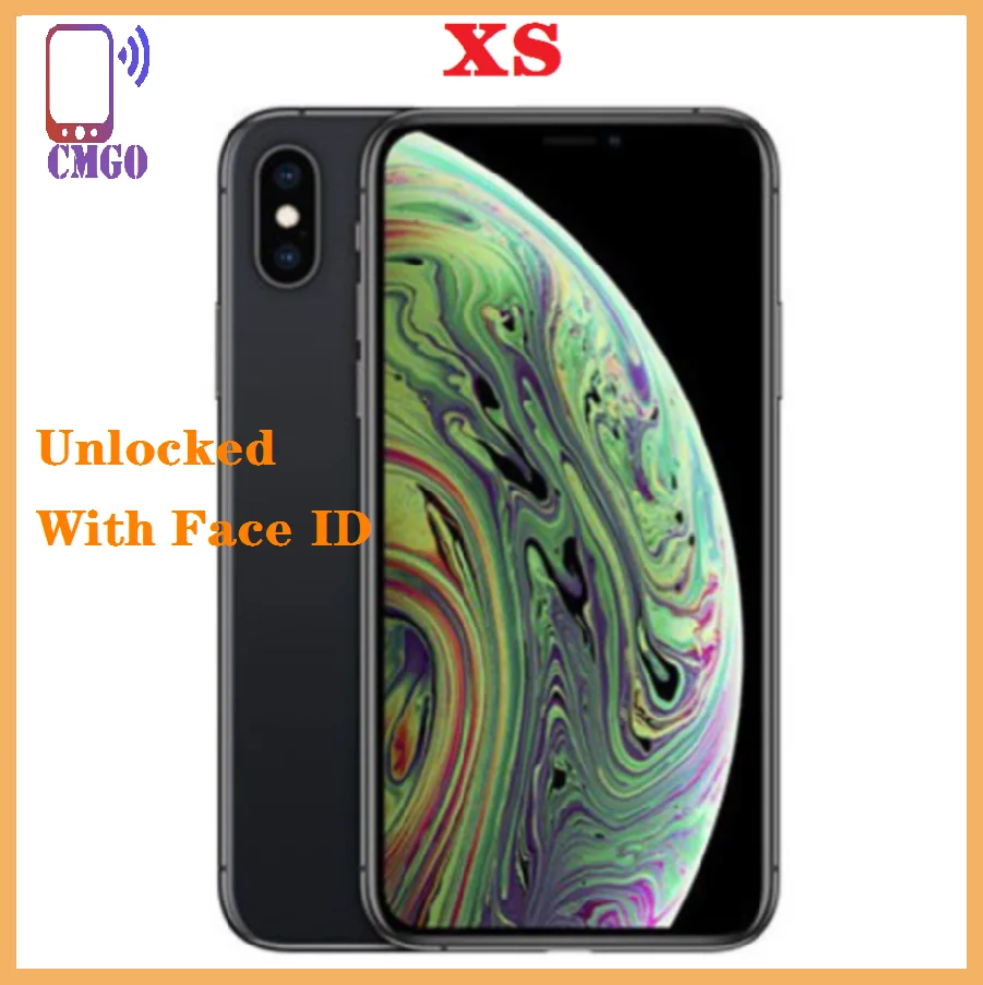 Original Unlocked iphone XS 4G LTE 4G RAM 64gb/256gb ROM A12 IOS12 cellphone iphonexs