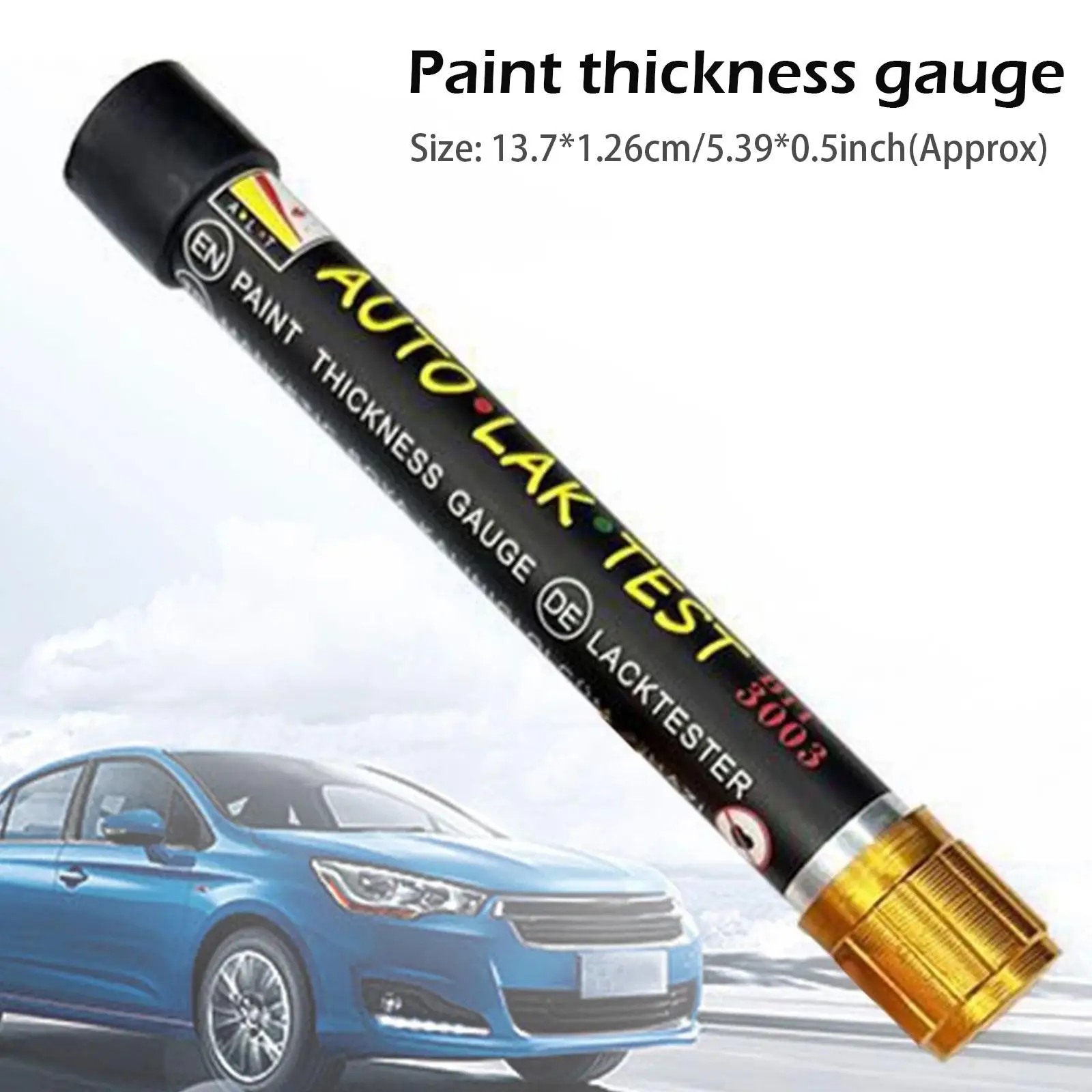 1PC Car Paint Thickness Tester Gauge Auto Paint Cars Paint Crash Check Test Paint Tester With Magnetic Tip Scale