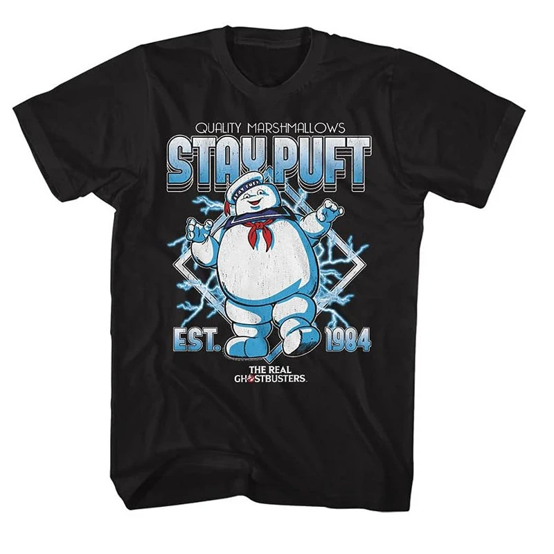 Summer Best 2016 Movie Collaboration Ghostbusters T-Shirt Graphic Cotton Tee Printing High-end Luxury Unisex Style