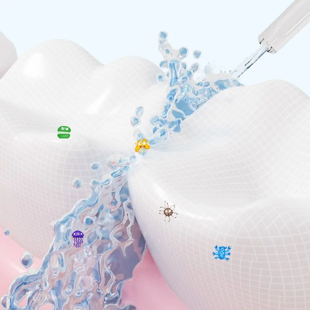 

Электрический ирригатор для полости рта, 300 мл, умный беспроводной очиститель зубов, портативный, 4 насадки, электрическая ирригатор для промывки зубов, уход за брекетами