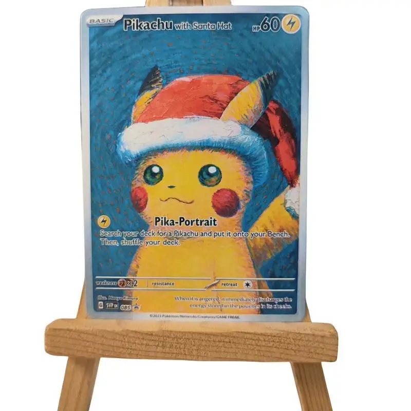 hat pikachu pokemon go card Houndoom 179/163 (Full Art/Full Body) Gold Secret Rare main image 0