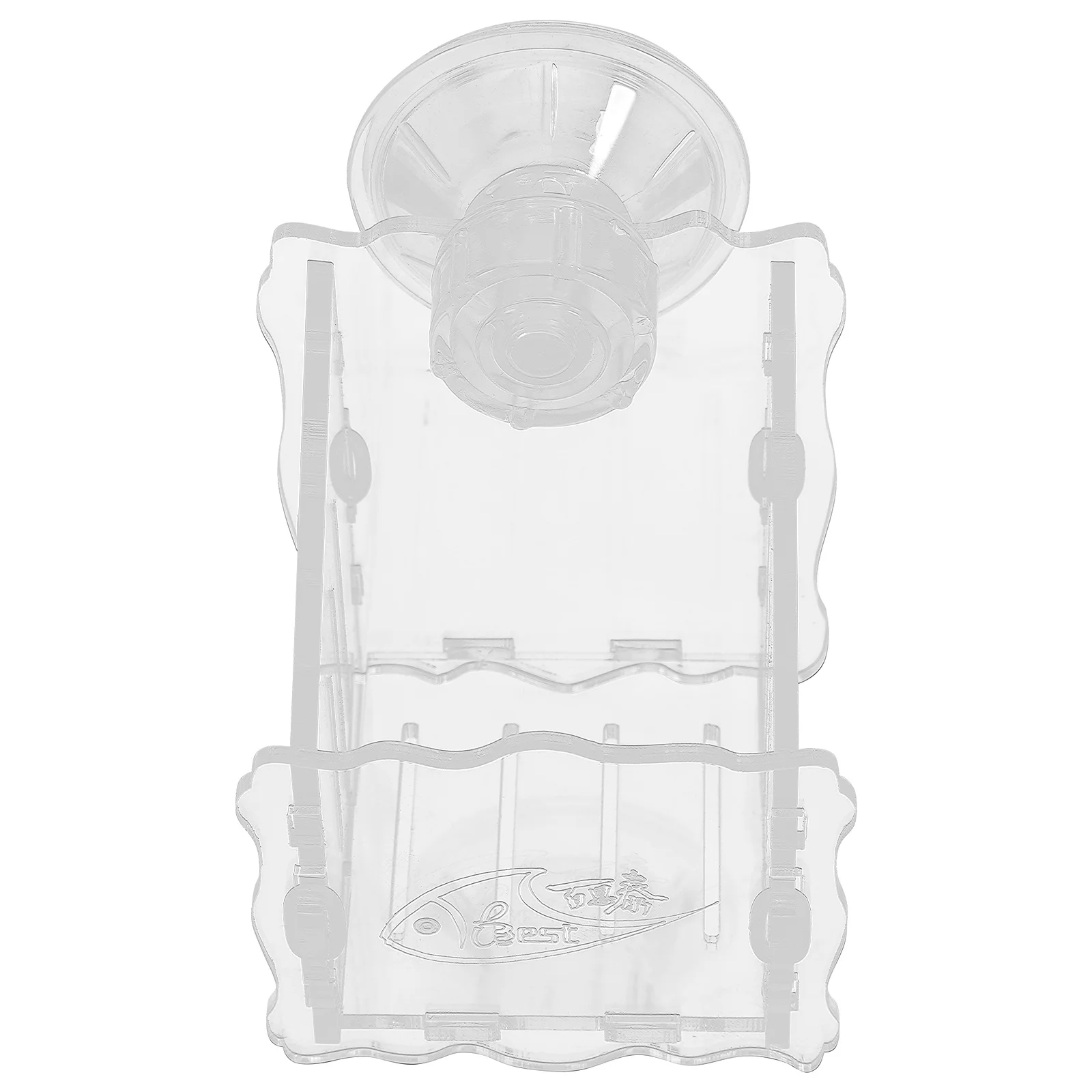 Wall Mounted Plant Holder Aquarium Transparent Breeding Cup For Water Plants Freshkeeping Planter With Suction Cup