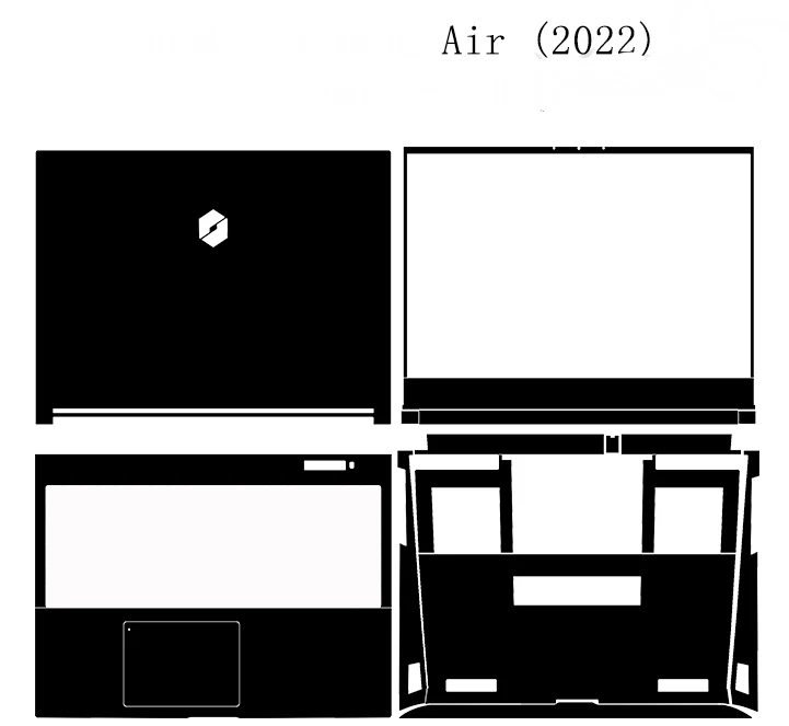 

Специальные виниловые наклейки из углеродного волокна для ноутбука, защитные наклейки для MECHREVO AIR 2022, 15 дюймов