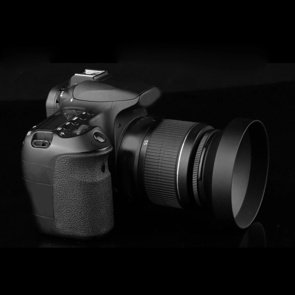 Metall-Objektivblende für DSLR-Kamera Objektivschutz Weitwinkel 39mm 40,5mm 43mm 46mm 49mm 52mm 55mm 58mm 62mm 72mm 77mm 82mm – Detail 2