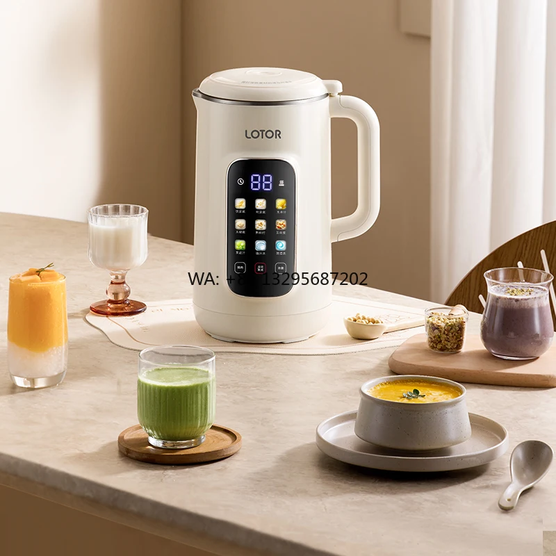 

Новое поступление, 1,2 л, малошумный домашний блендер, соковыжималка, бесщеточный двигатель, соевое молоко, ореховое молоко, суп, соковыжималка для свежего сока для \ использования