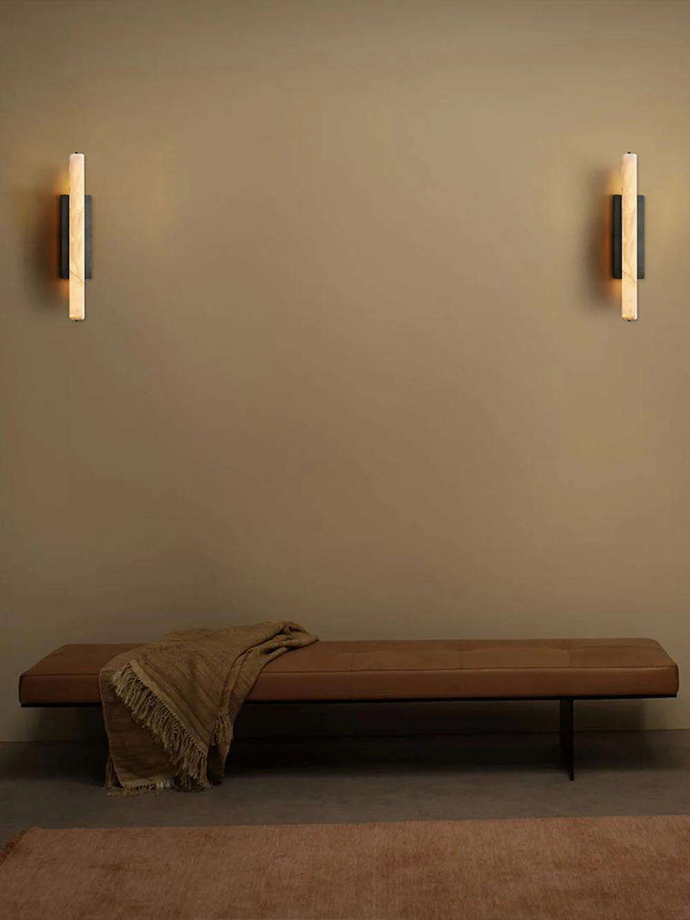 Dimmable LED American Marble Stick Hanging Lamps Pendant