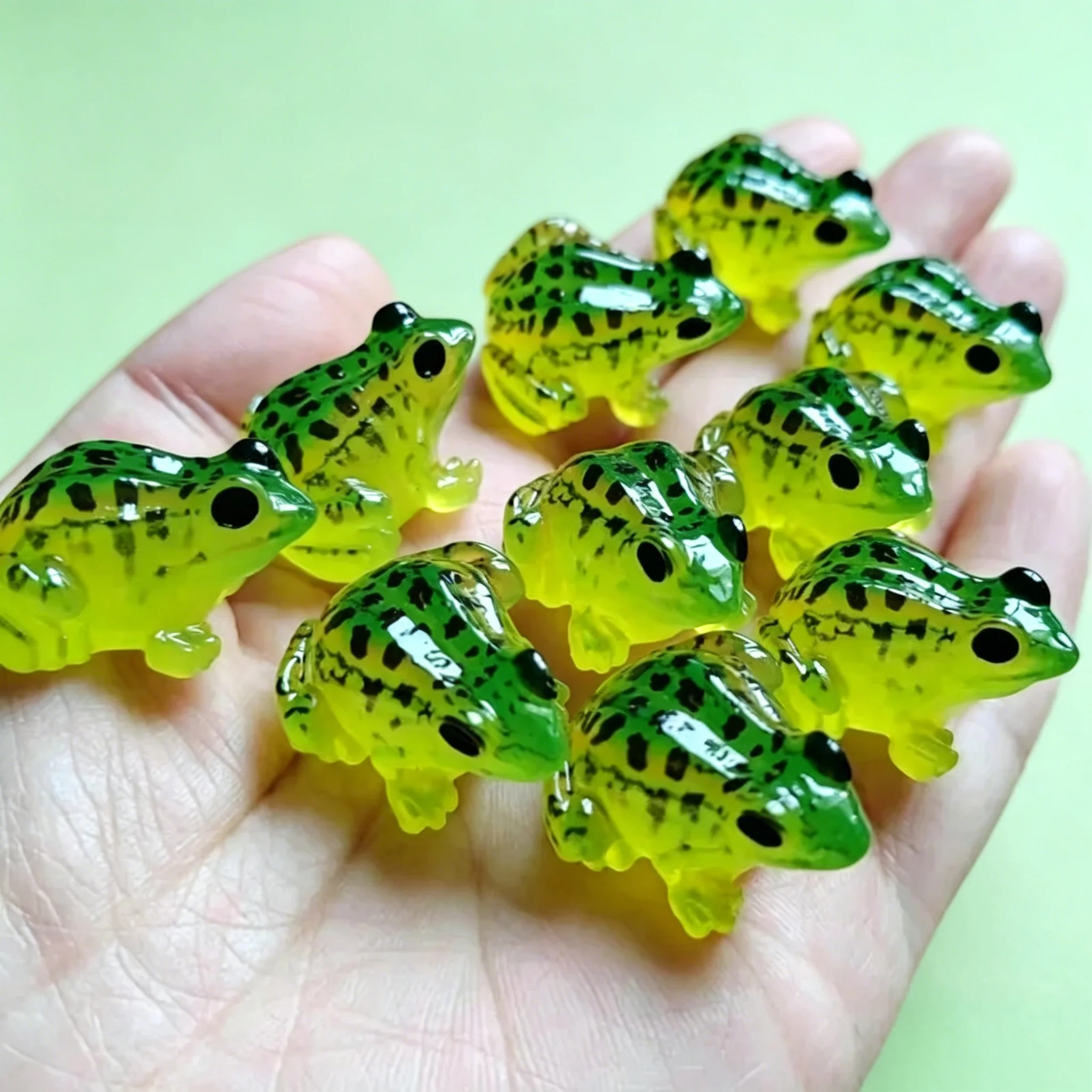 Mini Estatuilla de Rana de Res - Resin Art Light reseña y precio