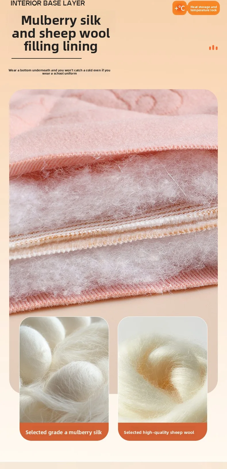 Baby- und Kinder-Skihosen aus dicker Baumwolle, für Jungen und Mädchen, Winterhosen mit zusätzlicher Futterhülle, warme Hosen, wasserdichte Outdoor-Hosen für Kinder im Alter von 1 bis 6 Jahren. – Detail 5