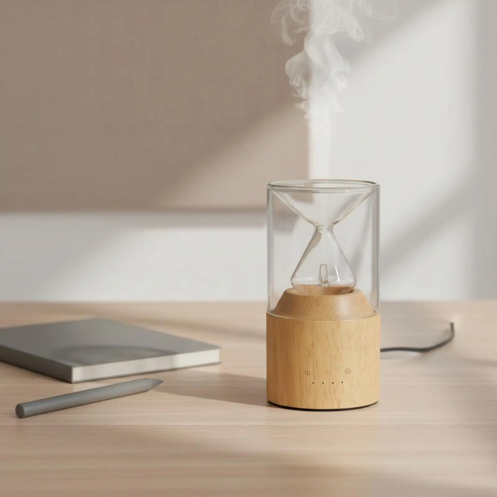 

Беспроводной пластиковый диспенсер для эфирных масел без воды, холодный аэрозольный ароматизатор с функцией таймера