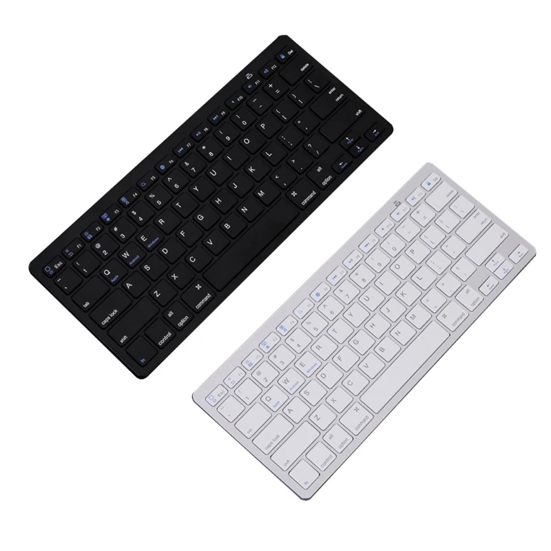 Upgraded Blue tooth Keyboard Universal Wireless Keyboard Stable Connection ABS-material Used for Laptop Tablet Computer