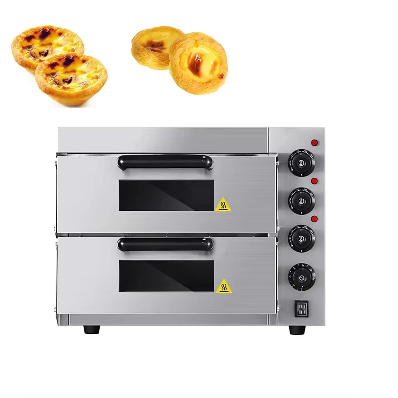 

Коммерческая электрическая духовка большой емкости, двухслойная машина для выпечки хлеба для пиццы