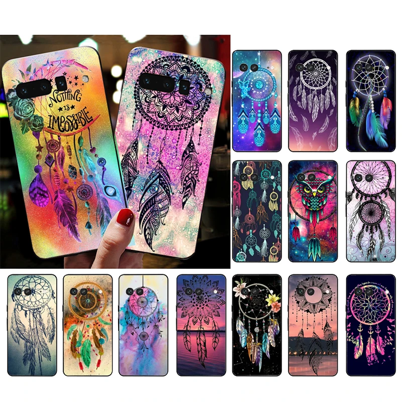 Phone Case for Google Pixel 9 Pro XL 8 7 6 Pro Pixel 8A 7A 6A 4A 3A 3XL Pixel 8 7 6 5 4 Dream Catcher Dreamcatcher Case