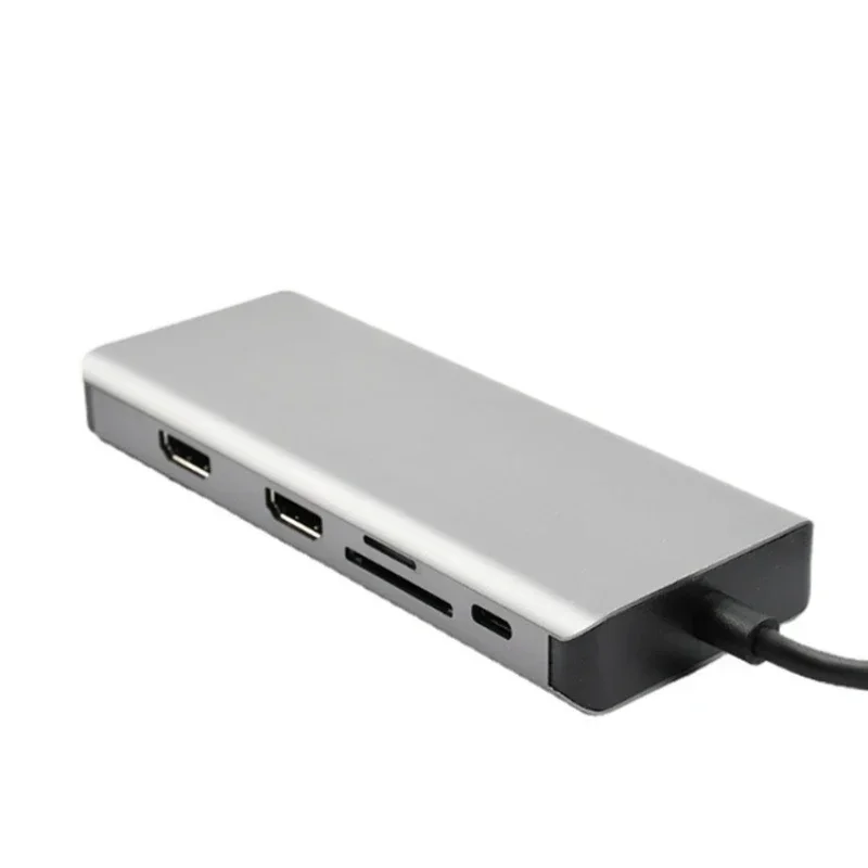 

Type c to 12in1 VGA1080 Simultaneous display USB3.0/2.0 HDTV output 4K network port 1000M