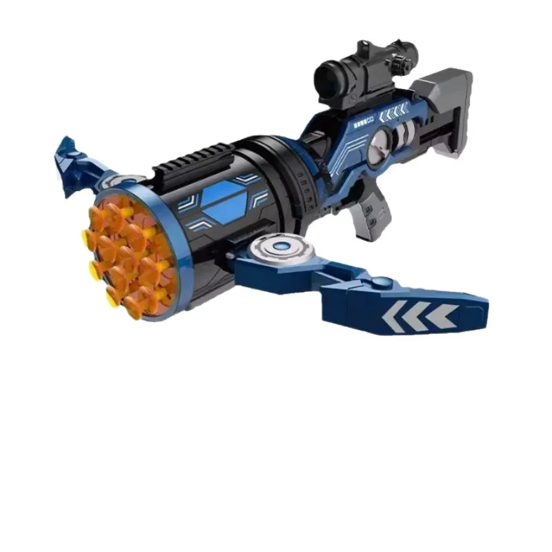 

Eight consecutive shots 8 consecutive shots bow and arrow Zhuge crossbow 6 rounds soft bullet children's toys