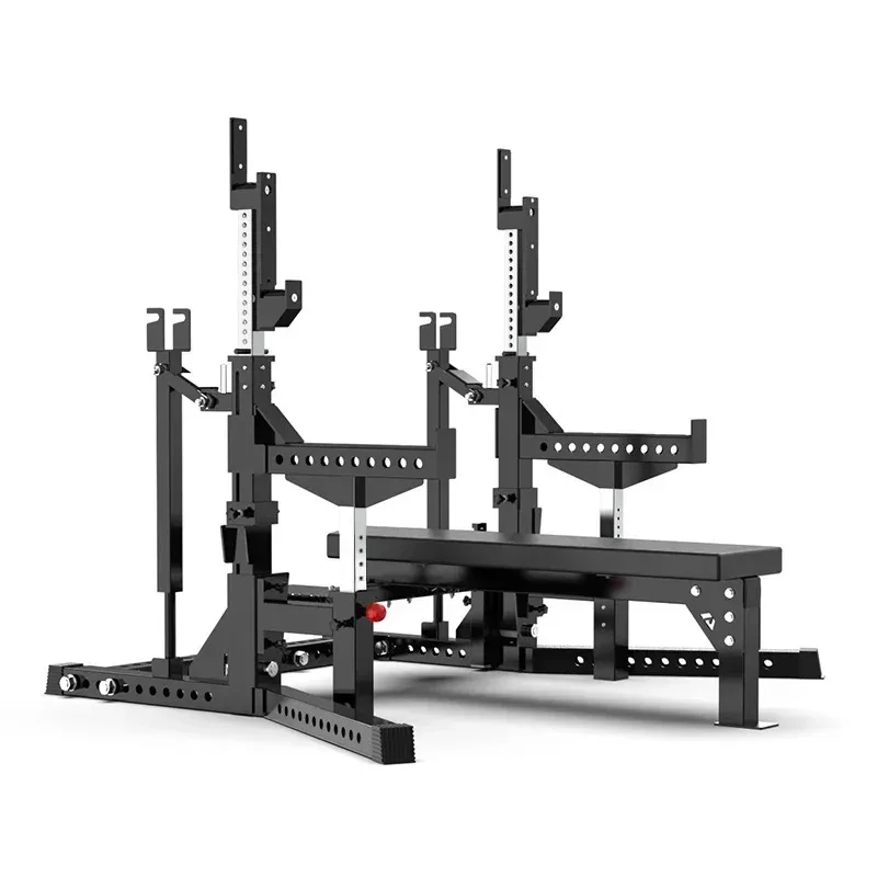 

Modern Style Commercial Strength Training Gym Equipment Iron Weight Lifting Squat Rack Powerlifting Combo Rack