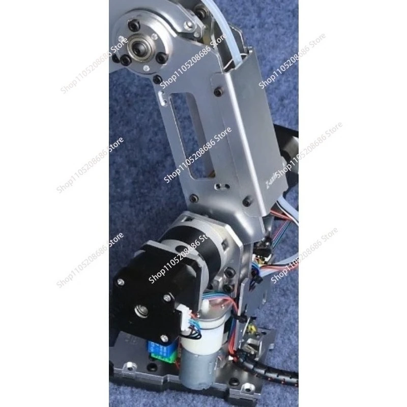 Multi Axis Robotic Arm Industrial Stepping Metal Manipulator For Arduino 2560 Robot DIY Kit with Suction Cup/Stepper Motor Claw