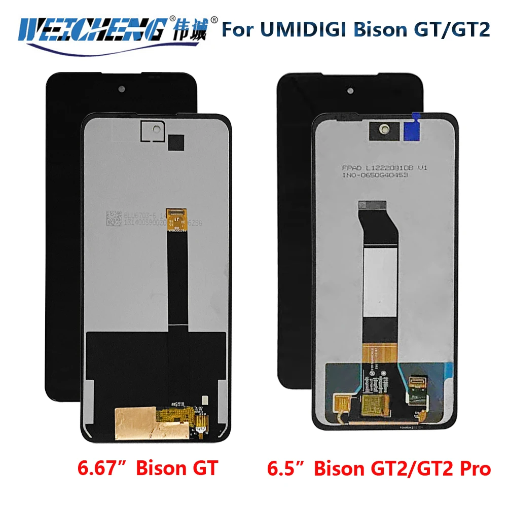 

Оригинальный дисплей для Umidigi Bison GT2, ЖК-дисплей с сенсорным экраном и дигитайзером для UMIDIGI BISON GT2, ЖК-дисплей для Bison GT2 Pro, экран