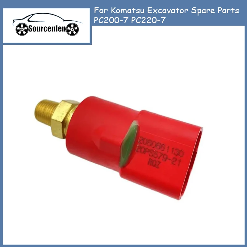 Pressure Switch Sensor For Komatsu Excavator Spare Parts PC200-7 PC220-7 Digger Accessories 206-06-61130