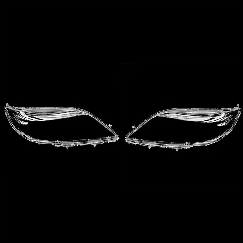 Q+ For Toyota Sienna 2011-2015 Left+Right Side Headlight Headlamp Clear Lens Cover