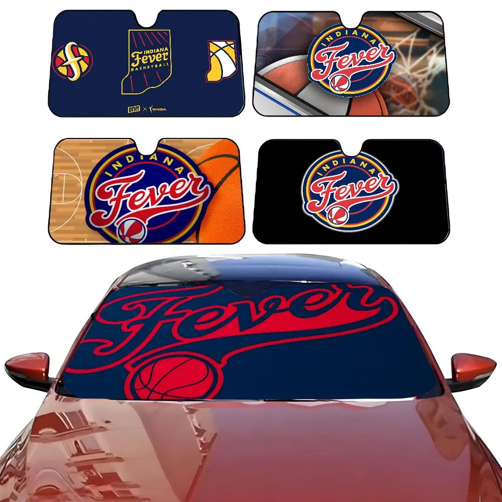 

Basketball Cool I-Indiana Fever Team Car SunShade Windshield Anti-UV Protection Front Sun Shade Protector for Vehicle Interior
