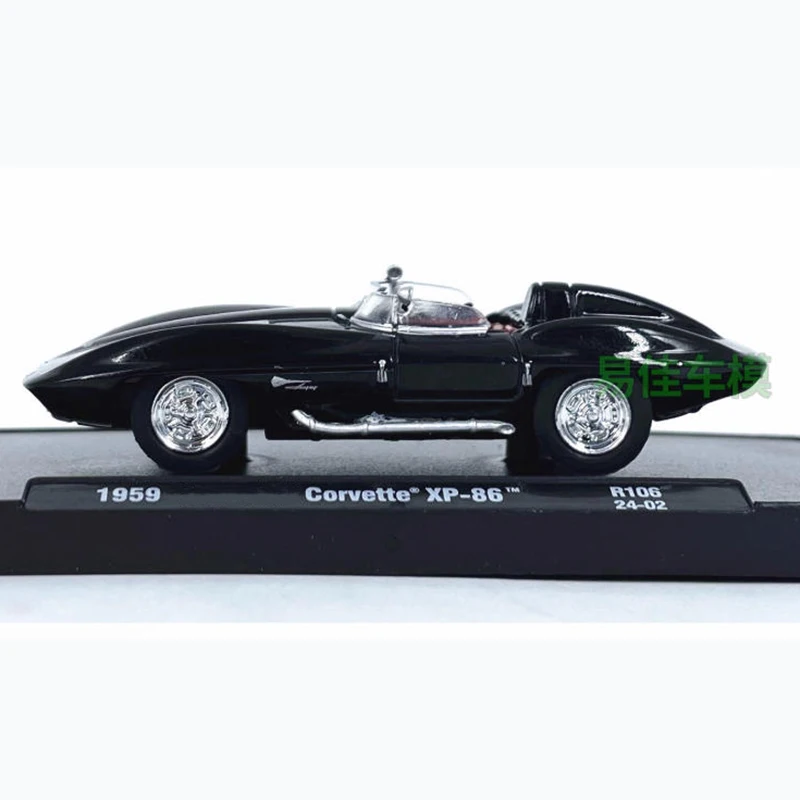 

M2 1:64 Scale 1959 Corvette Alloy Car Model Static Collection Decorated Holiday Gifts Toys