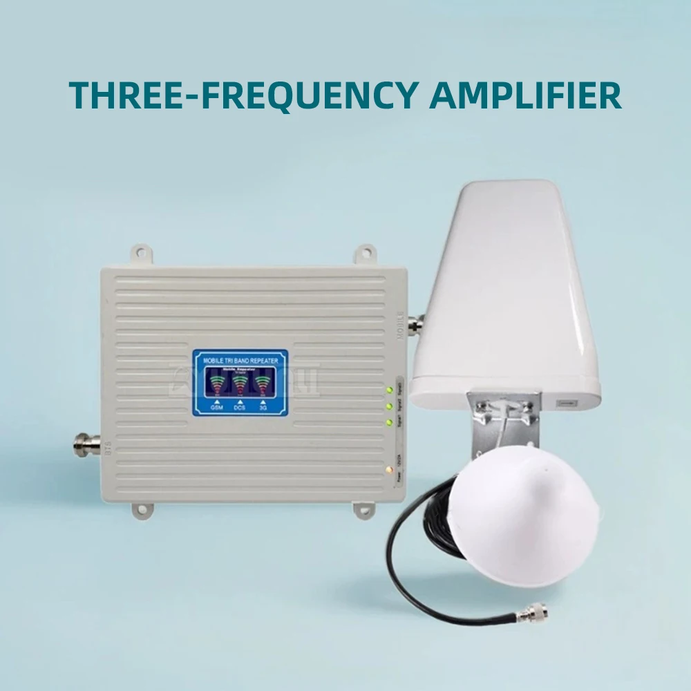 2G 3G 4G 5G Signal Booster, Cell Phone Repeater for All Carriers, Mobile Network Amplifier for Home Office and Vehicle