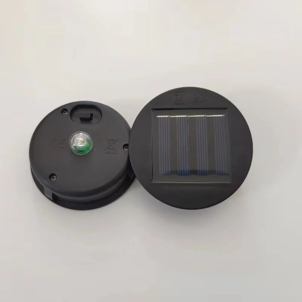 7 Lumens Solar Light Lid Waterproof LED Panel Replacement Panel Cover Hollow Pattern Replaceable Lantern Top Cover