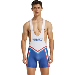 TAUWELL-Men's FITNESS WRESTLING SLET, New bodysuit