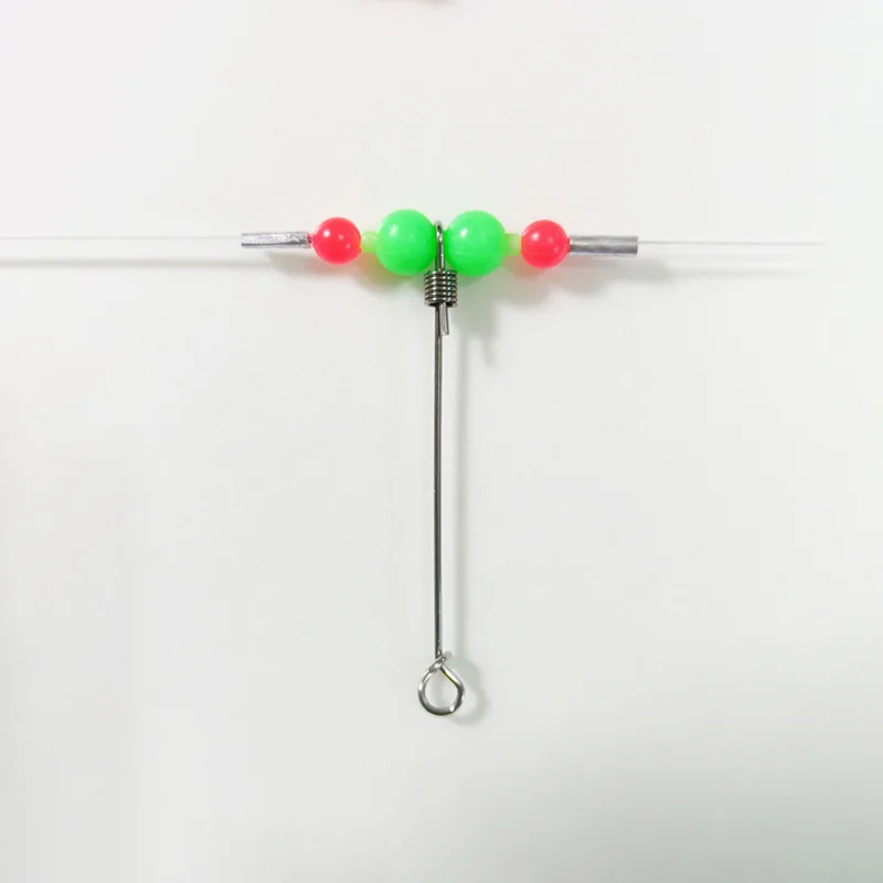 PD Fishing Gear Sea Fishing Gourd Fast Hanging Tenpin Fishing Set Eight Rings Stainless Steel Bracket Connector