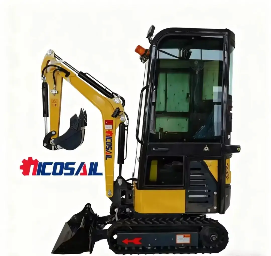 

Mini Excavator Used Factory Compact 1-ton Mini Excavator Multi functional Portable 1.2-ton Excavator