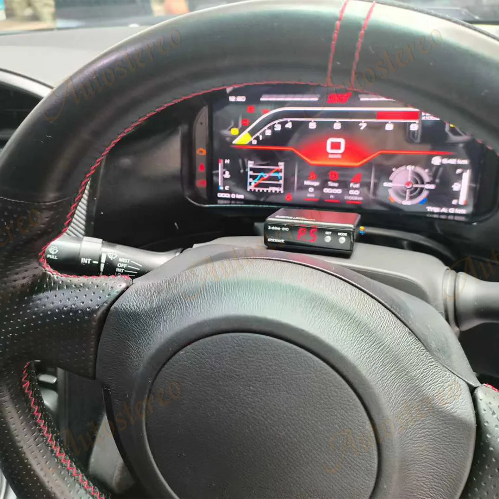 RHD Car LCD Digital Cluster for Toyota 86 Subaru BRZ 2012-2019 Instrument Panel Odometer Speedometer Odometer Dashboard Display-