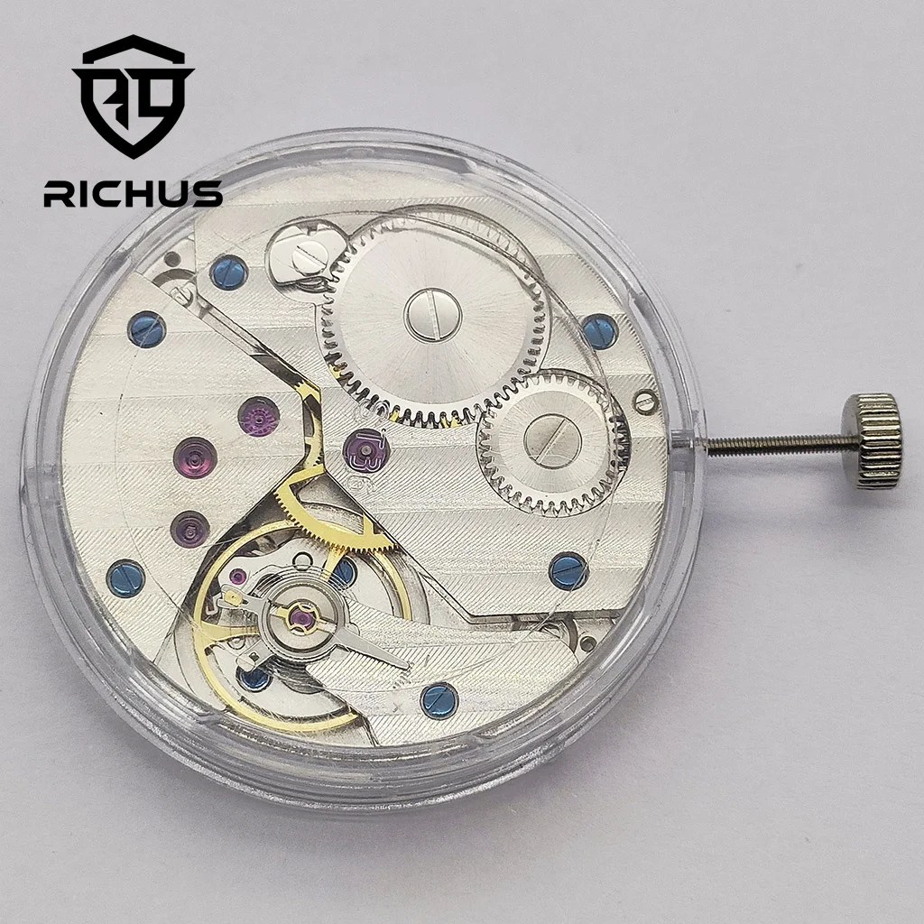 Механизм RICHUS ST3600, 17 драгоценностей, механический ручной заводной механизм 6497, механизм для часов, аксессуары, детали