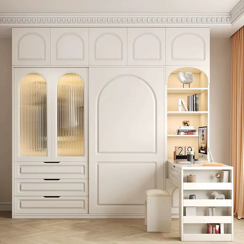 Wooden Cabinet Closet Minimalist Modern Living Room Drawers Partitions Organizer Wardrobe Bedroom Guarda Roupa Home Furniture