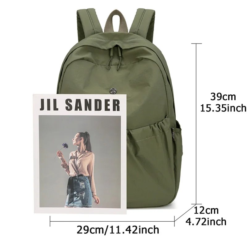 Lightweight Fashional Backpack Women, Carry on Travel Backpack,ultra Light Fabric Bags for Women,Spring Summer Feminina Backpack