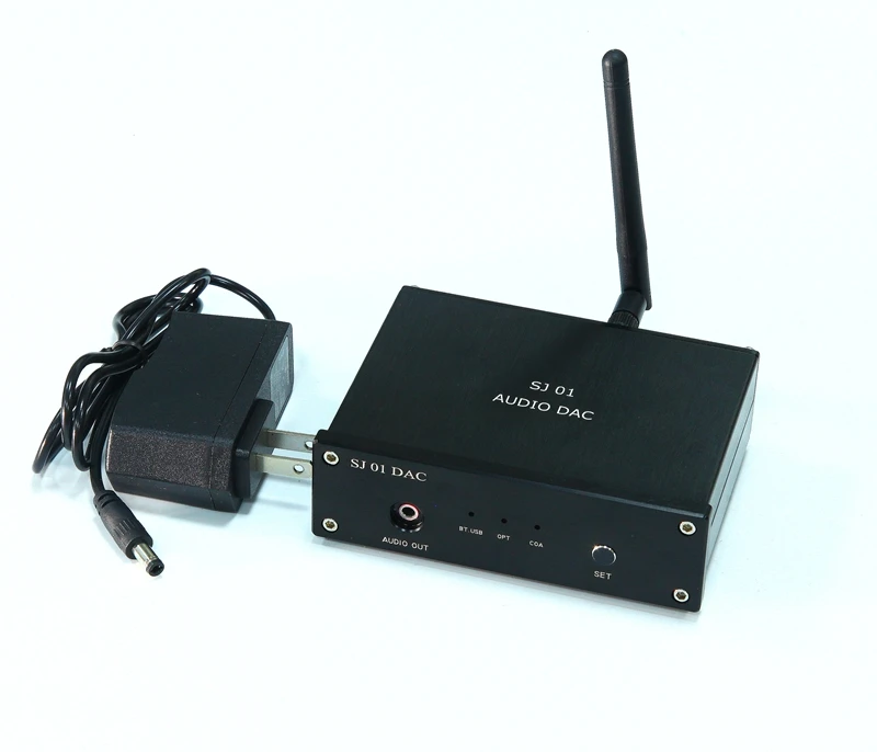 DAC audiophile HiFi decoding 192KHz 24BIT fiber coaxial USB Bluetooth 5.0 receiver